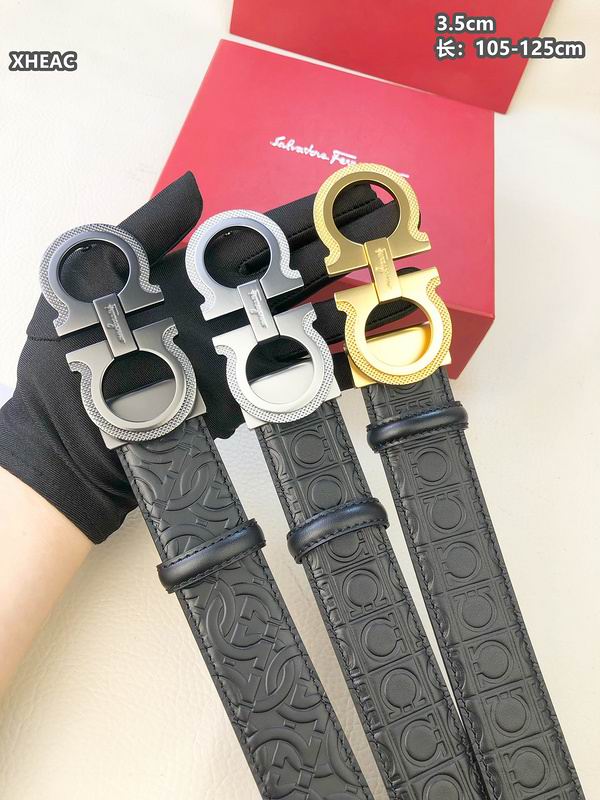 Ferragamo belt 35mmX105-125cm 8L140
